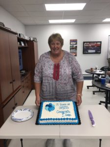 Diane and cake